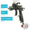 Краскопульт Walcom Slim Kombat HVLP с манометром, сопло 1,9 мм