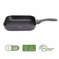 Сковорода гриль Polaris ECO collection-28G, 28 см литой алюминий, Фиолетовый