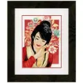 Набор для вышивания Lanarte PN-0150000 Asian flower girl