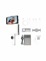 Набор Insta360 Flow Summit White Creator Kit, монопод, 3 оси стабилизации, Bluetooth, серебристый/белый