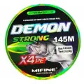 Плетеный шнур для рыбалки MIFINE DEMON STRONG X4PE (145м); (d - 0,25мм); (тест - 24кг)