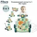 Развивающий центр Pituso Лес чудес 5 в 1: ходунки-каталка-столик-самокат-беговел