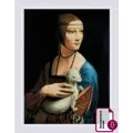 Набор для вышивания Риолис 2222 Дама с горностаем по мотивам картины Леонардо да Винчи 30x40