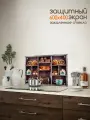Защитный экран от брызг на плиту 400х600х4мм. Стеновая панель для кухни из закаленного стекла. Фартук для кухни на стену