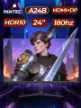 Монитор игровой Pantec, 24, 180 Hz, IPS, Freesync, 1920x1080, черный, EU,