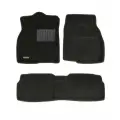 Коврики текстильные 3D Euromat для CHERY Tiggo 7 pro, 7 pro max (3Д Евромат для Чери Тигго 7 про, 7 про макс), с полиуретановым подпятником, черные