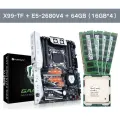 HUANANZHI X99-TF Материнская плата，E5-2680v4 Процессор，64 ГБ (16 ГБ *4pcs) 2133MHz Память，Компонентный компьютер