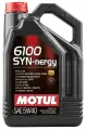 MOTUL 5W40 (5L) 6100 SYN-NERGY SPEC масло моторное ACEA A3/B4, API SERVICE SL от официального дистрибьютора, MOTUL, артикул 113882