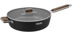 Сотейник Rondell Fjord RDA-1799 d=28см (с крышкой) черный