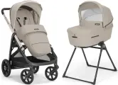 Коляска 2 в 1 Inglesina Aptica Pushmina Beige универсальная, люлька, прогулочный блок, подставка, всесезонная