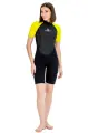 Гидрокостюм женский Scorpena Hawaii Shorty 3 мм желтый