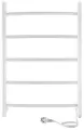 Электрический полотенцесушитель Indigo Arc, без полки, белый матовый (LCAE60-40WMR)