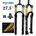 Вилка FOXSID M34, для горного велосипеда, пневматическая, ход подвески 140мм, 27.5