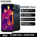 Мировая премьера: защищенный телефон DOOGEE Fire 6 с дисплеем 6,56 дюйма и частотой обновления 90 Гц, 6 ГБ ОЗУ, 256 ГБ ПЗУ Синий