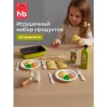 331960, Игрушечный набор еды Happy Baby RAVIOLI CHEF, равиоли, бутылочка с маслом, баночка пармезана, кастрюля, лопатка