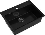 Кухонная мойка Granfest Level 660 (660*500) Черный