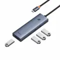 USB-Хаб OS-Baseus UltraJoy Series 4-порта, серый, Type-C - USB3.0х4