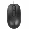 Мышь проводная Rapoo N200 [1140098] черный