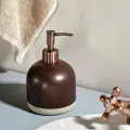 Дозатор жидкого мыла Moroshka Naturel , керамика, 600 мл, коричневый