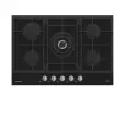 Газовая варочная панель Grundig GIGL7265250T, черный, 5 конфорок