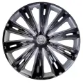 Колпак колеса R-16 черный гига супер комплект 4шт, гига супер R-16, NO NAME