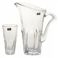 Набор для сока Аполло на 6 персон/ 7 пр. (кувшин 1,7 л, /1 шт, стаканы для сока 480 мл./6 шт.) Crystalite Bohemia