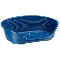 Лежак для собак и кошек Ferplast Siesta DeLuxe 2 49х36х17.5 см 49 см 36 см овальная синий 17.5 см