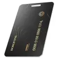 Беспроводная метка GPS-трекер маячок Карта AirTag(только для IPHONE) Borofone BC102 Search Anti-Loss Device черный