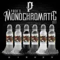 Набор красок для татуировки Poch's Monochromatic Set World Famous Tattoo Ink, 6 шт по 30 мл