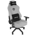 Кресло игровое Anda Seat Phantom 3 (AD18Y-06-G-F), серый эко. кожа крестовина алюминий