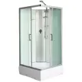 Душевая кабина RIVER QUADRO Б/К 90/24МТ, размер: 90х90х205 см, средний поддон 24 см