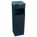 Урна металлическая Титан Мета Титан К180Н, 19 л, черная