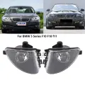 Противотуманные фары для BMW 5 серии F10 F18 f11 520d 520i 523li 525li 530li 2010 2011 2012 2013 фары автомобильные запчасти 63177216885, without Bulb, left side