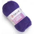 Пряжа YarnArt Flowers Unicolor фиолетовый (751), 55%хлопок/45%акрил, 200м, 50г, 5шт