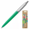 Ручка шариковая Parker Jotter Originals Green Chrome CT синяя, 0,8мм, кнопочн, подарочная упаковка