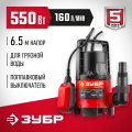 Насосная станция дренажный насос ЗУБР НПГ-М1-550 (550 Вт)