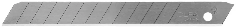 Сегментированные лезвия OLFA 9мм/50шт OL-AB-50B
