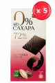 Шоколад Спартак горький без сахара 72% какао, 95 г х 5 плиток