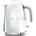 Электрический чайник Smeg KLF03SSEU, металл/пластик, 1,7 л, мощность 2400Вт, белый