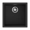 Кухонная мойка OMOIKIRI Yamakawa 45T-U/I-BL, искусственный гранит/черный