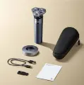 Электробритва Xiaomi Mijia S302 Dark Blue, Водонепроницаемость IPX7, тёмно-синяя