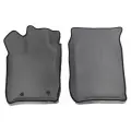 Ковры в салон 3D EVA для Lada Largus (2021-2025), 5-мест / Лада Ларгус. Цвет: Серый/Черный.