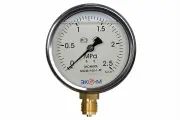 Манометр экомера МД93-100мм 0-4МПа 1/2 (Гидрозаполн.)