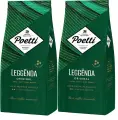 Кофе в зернах POETTI Leggenda Original 100% Premium Arabica 1000 гр. х 2 шт.