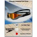 Очки для плавания Speedo Fastskin Pure Focus Mirror (black/red)