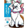Раскраска по номерам Coloriages mysteres Disney - Chats et felins