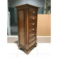 Высокий комод с ящиками DOMKORLEONE из красного дерева (mahogany wood, цвет орех HP (коричневый)