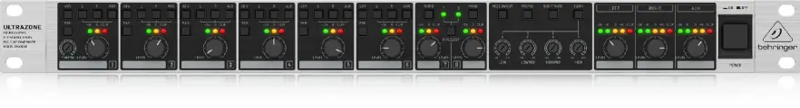 BEHRINGER ZMX8210 V2 - зонный микшер для звуковых инсталляций (8 вх./ 3 вых.), 20Hz - 20kHz