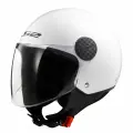 Шлем LS2 OF558 SPHERE 2 SOLID (S, Gloss White)