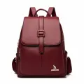Стильный рюкзак женский бордо